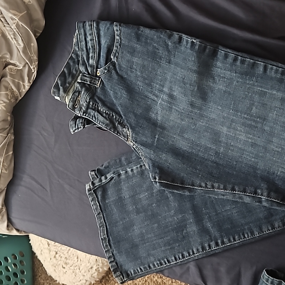 Lee slender secret lower on the waist blue jeans